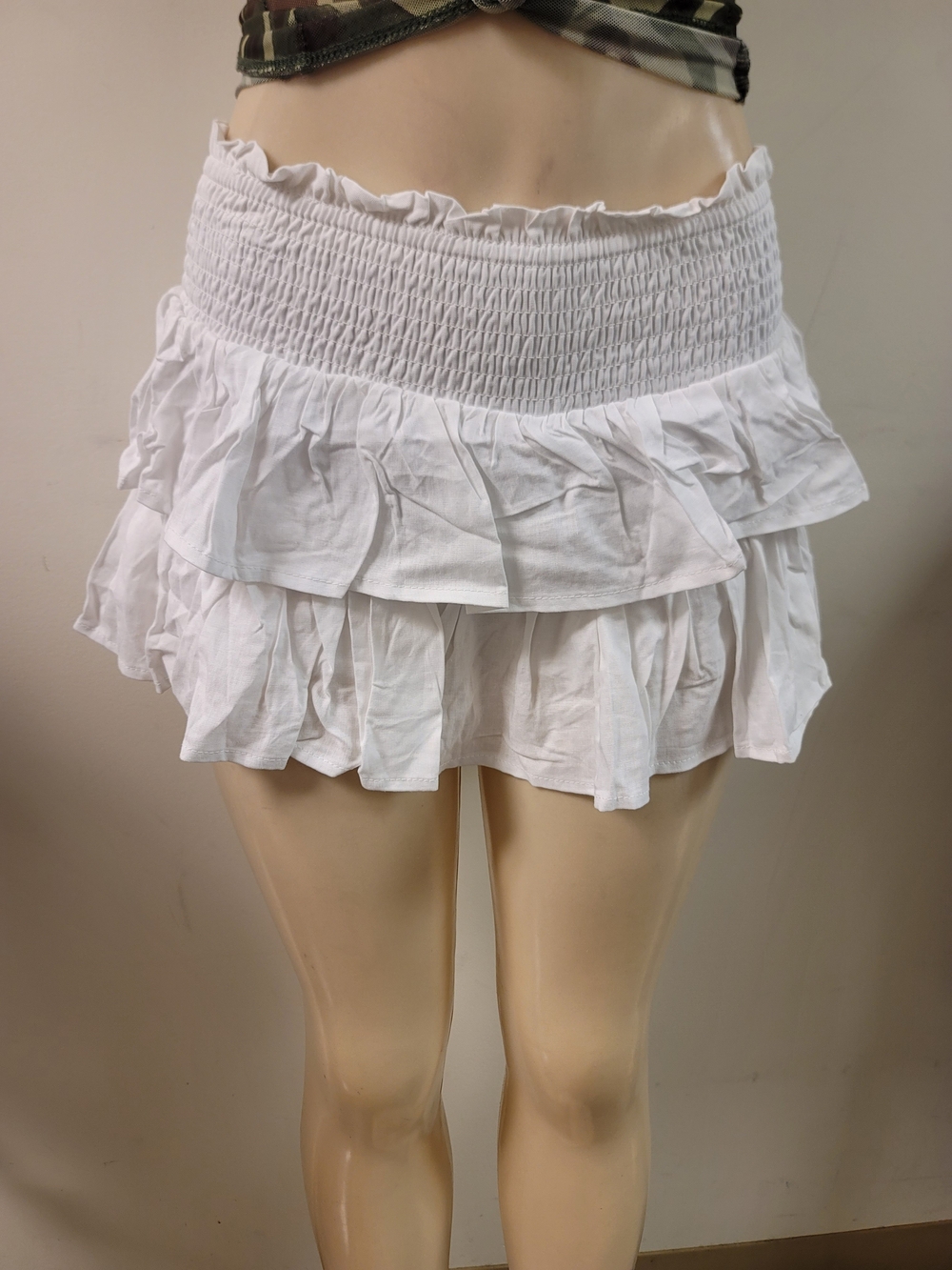 White Skort